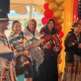 Congresswoman Melanie Stansbury with dignitaries