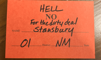 Rep. Stansbury's HELL NO on the dirty deal. 